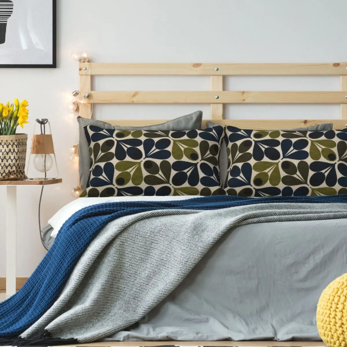 Abstract Acorn - Orla Kiely Design Rectangle Linen Pillowcase Cushion Cover Polyester Decor Bed Home Comfort Throw Pillow