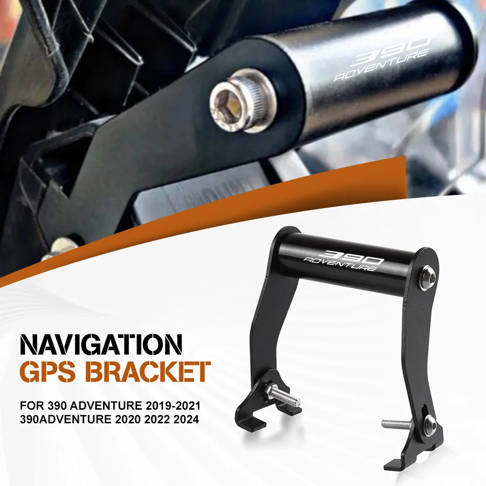 

For 390 Adventure 2019-2021 390Adventure 2020 2022 2024 GPS Smart Phone Navigation Mount Mounting Bracket Adapter Holder
