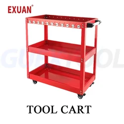 Mechanical Workshop ToolsCart Tool Trolley With Wheels Toolbox Cabinet Organizer Holder Garage Workbench Table Racks Accessories