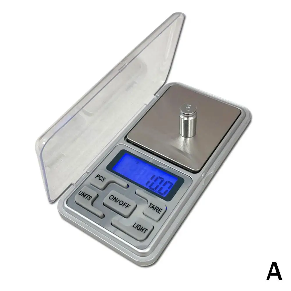 Kitchen Precision Scales Digital LCD Electronic Food Digital Jewelry Kitchen Scale Portable Dropshipping Jewelry Weighing W0Y7