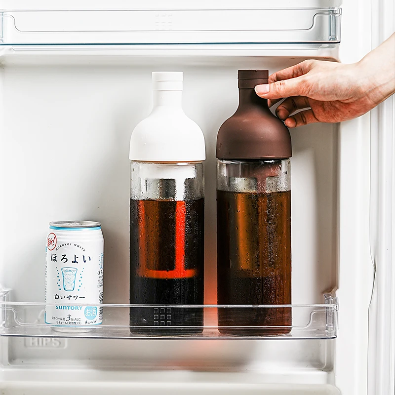 1000ML Glass Cold Brew Coffee Maker Coffee Pots Cafe Maker Coffe Filter Juice Tea Teapot Kettle Coffeepots Handmade For Home - Image 4