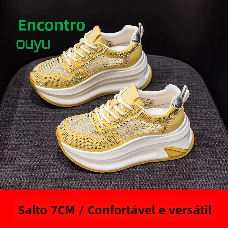 women's-thick-bottom-de-xin-casual-shoes-breathable-mesh-star-diamond-net-face-round-toe-sporty-summer-fashion-footwear