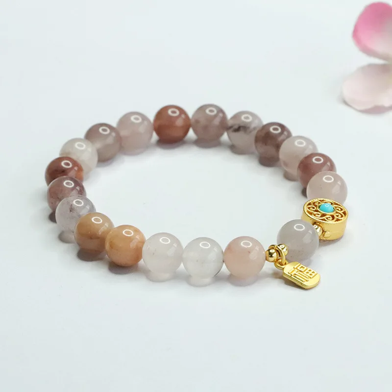 

Восточный браслет из золотого шелка и нефрита, элегантный однониточный браслет с благоприятной застежкой-узелком, уникальные женские украшения из драгоценных камней