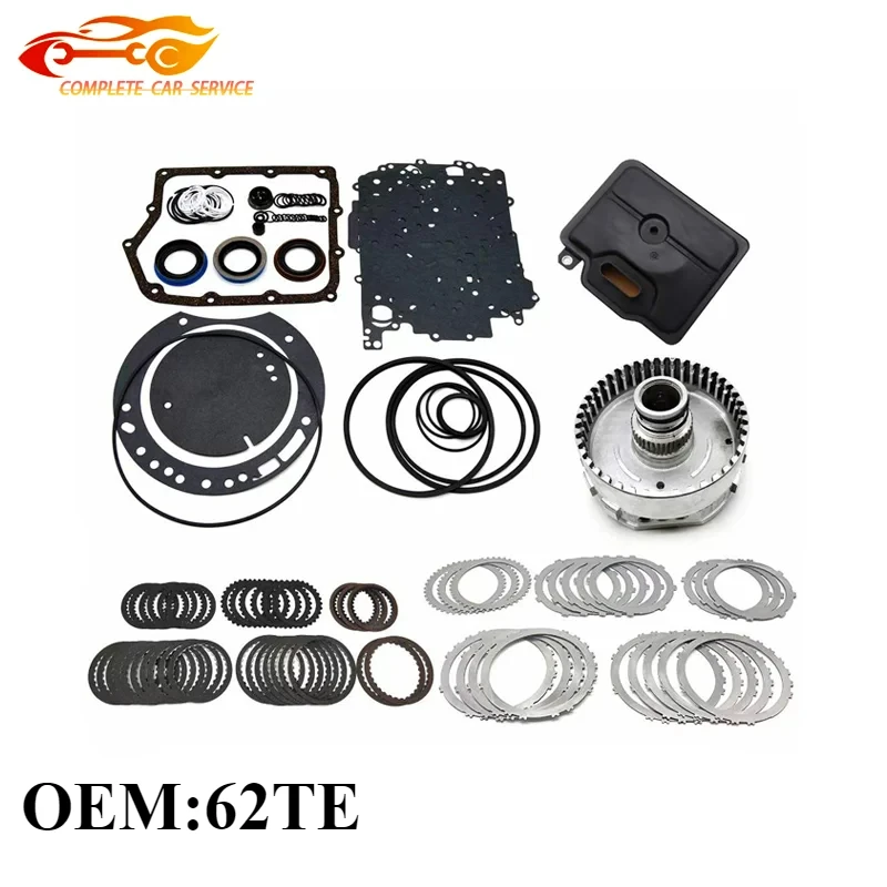 

62TE Transmission Super Master Rebuild LOW DRUM Kit Suit For Coolway 2.4/2.7/3.5 Fiat Yuefei Mpv