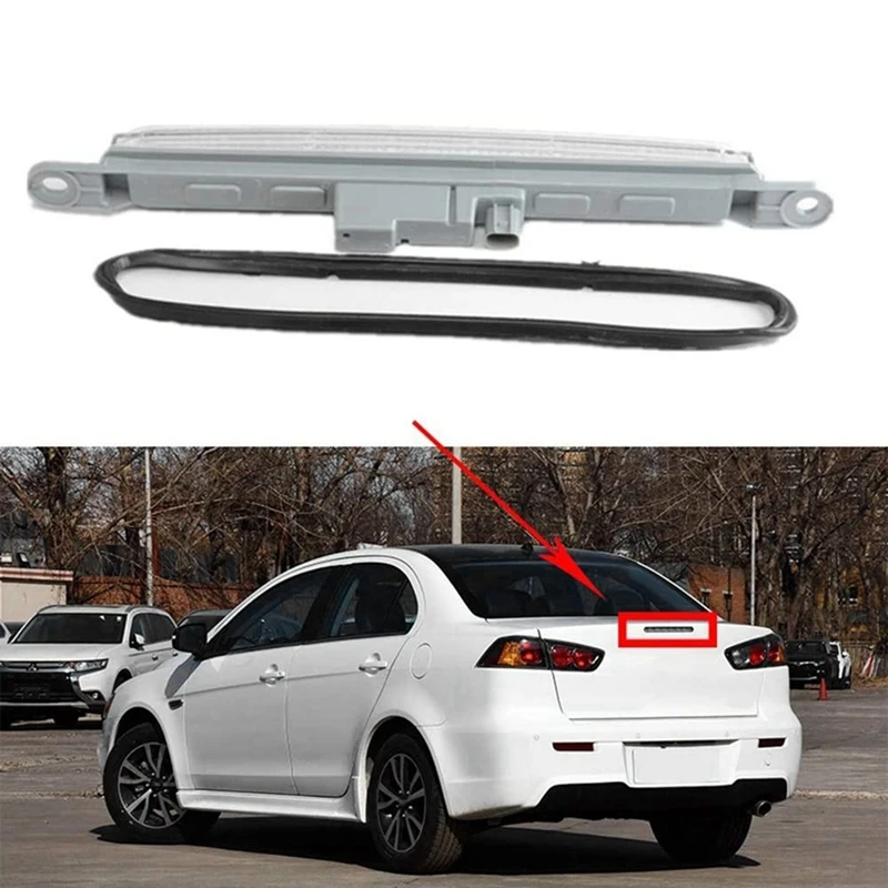 ABS High Mounted Brake Light For Mitsubishi Lancer Impala 2008-2016 8334A014 8334A065 8334A08