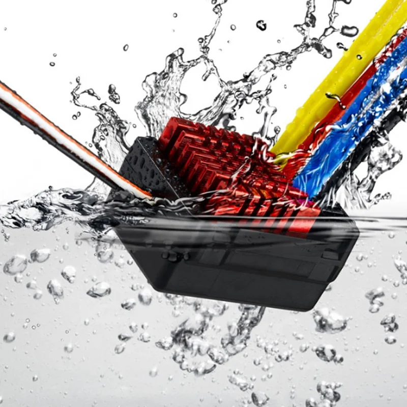 Hobbywing Quicrun WP 880 80A Podwójny szczotkowany wodoodporny regulator prędkości ESC do samochodu RC 1/8