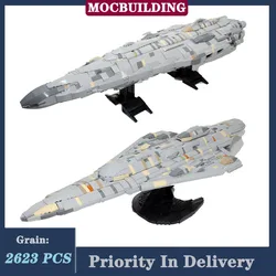 MOC UCS Resistance Fleet Model Building Blocks MC85 Bunkerbuster Space Cruiser Technology Bricks Toy DIY Display Kid Collection