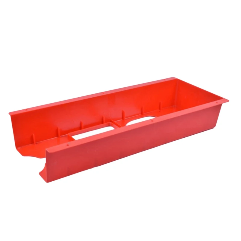 2X Red Car Wash Beauty Store Plastic Wall Bracket Car Repair Store Shelves Hanging Polisher Rack Polisher Pegboard