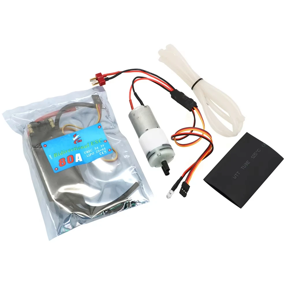 RC Two-way ESC 40A 50A 60A 80A Bidirectional Water-Cooled Brushless ESC for Remote Control Ship Pneumatic Underwater Propeller