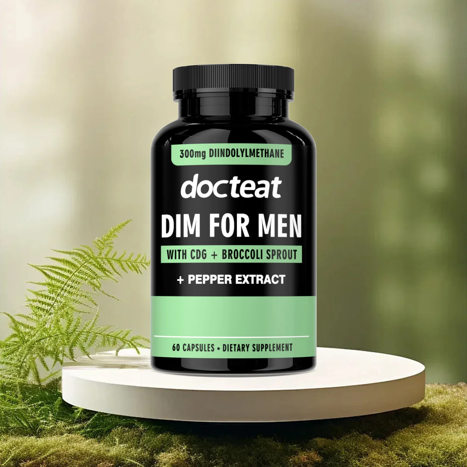 Cápsulas DOCTEAT para Saúde Masculina, Suplemento Nutricional para Aumentar a Aptidão Física, F