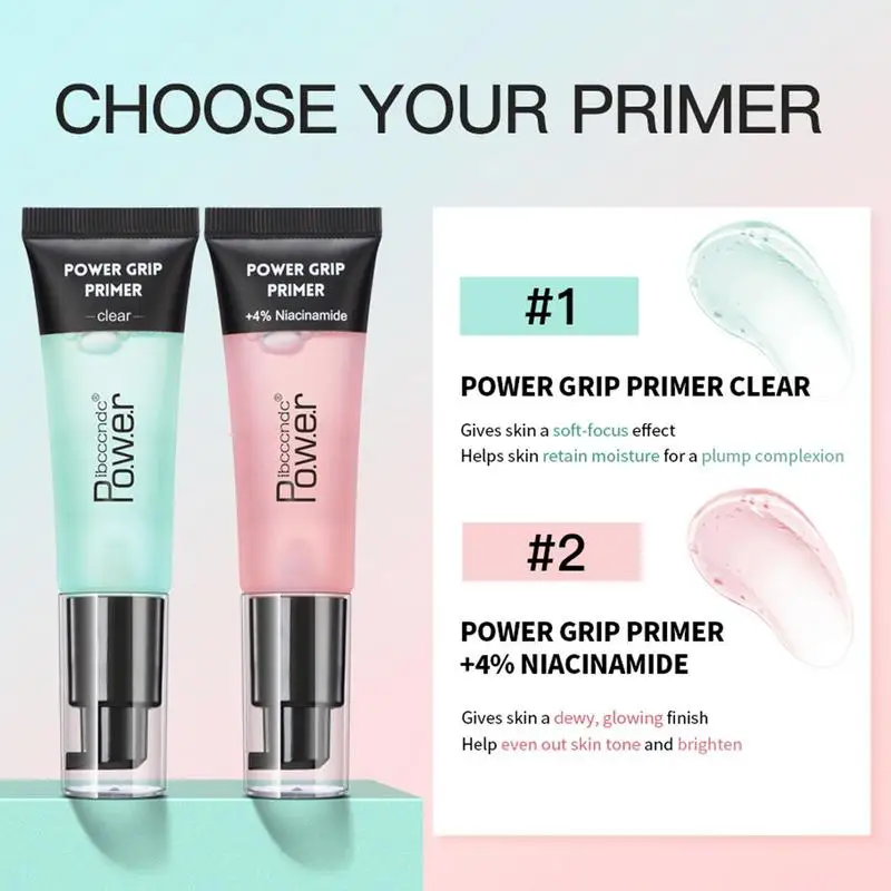 24ml Power GripPrimer Gel Based Hydrating Face Primer For Smoothing Skin Gripping Makeup Invisible Pore Colorless Primes #W0