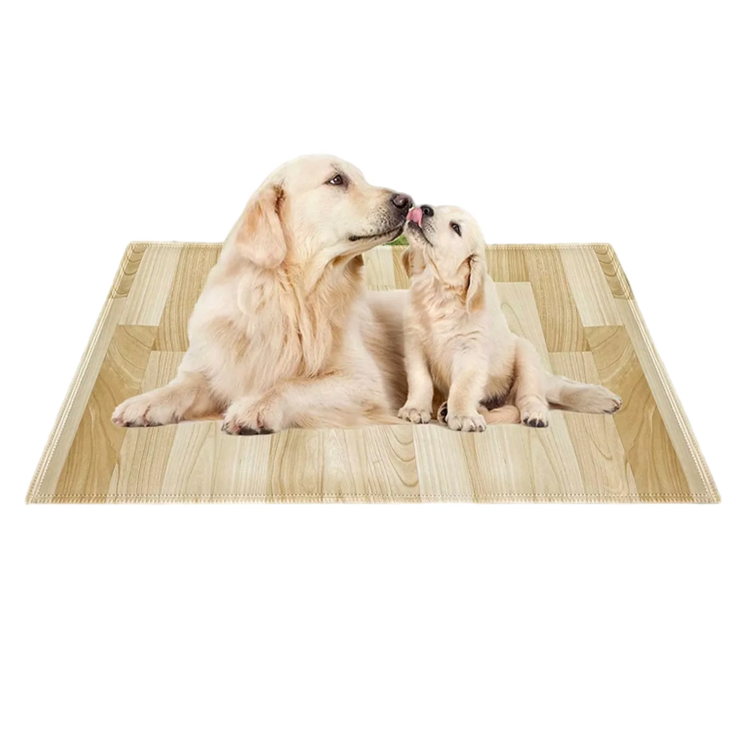 

Large 100x150cm Winter Pet Heating Mat Electric Heated Pad for Giant Dogs Multiple Pets Auto Shut-Off Chew-Resistant Cold Proof