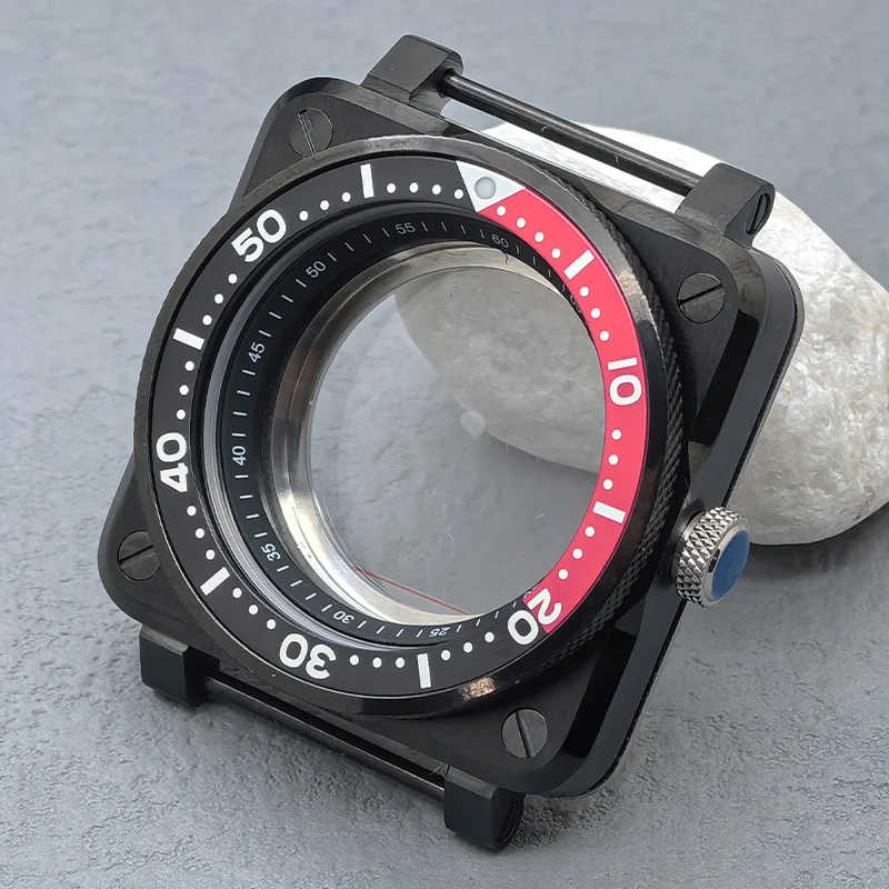 

Корпус NH35 SKX007 Square Pilots Cockpit Корпус для часов Подходит для NH35 NH36 7S26 4R 6R Япония Автоматический механизм 28,5 мм Циферблат Мужской футляр для дайвинга