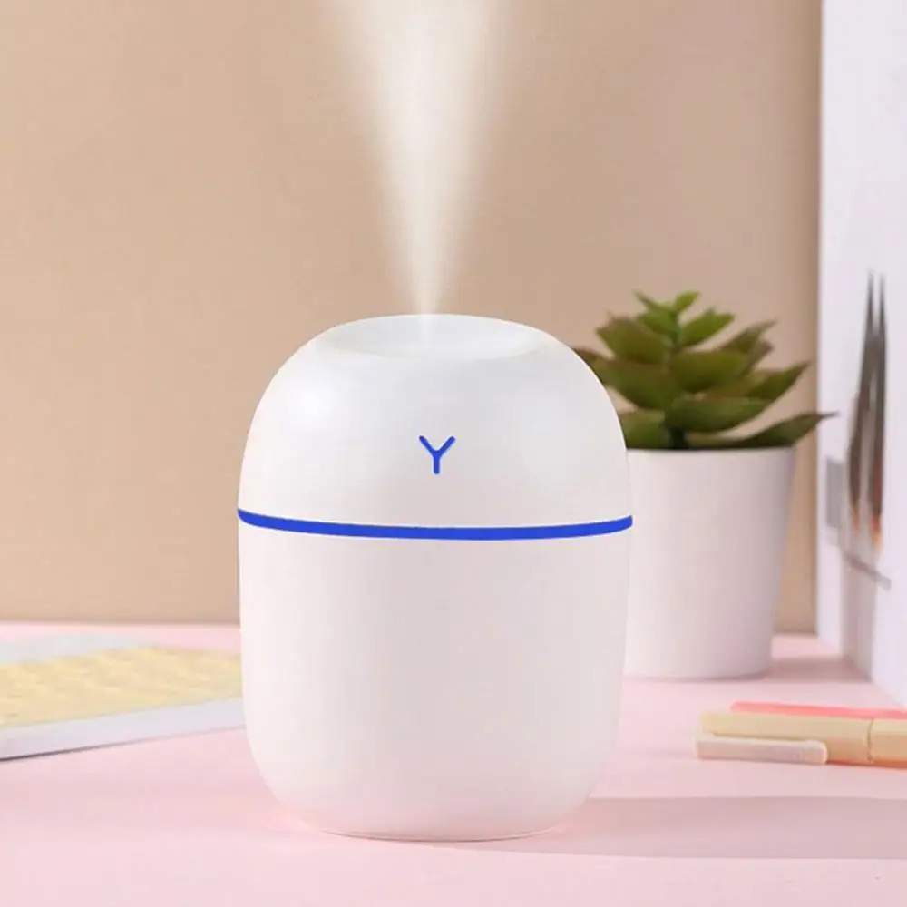 250ml Mini Air Humidifier Home Car USB Essential Oil Diffuser Humidifiers With Led Light Mist Maker Увлажнитель Воздуха