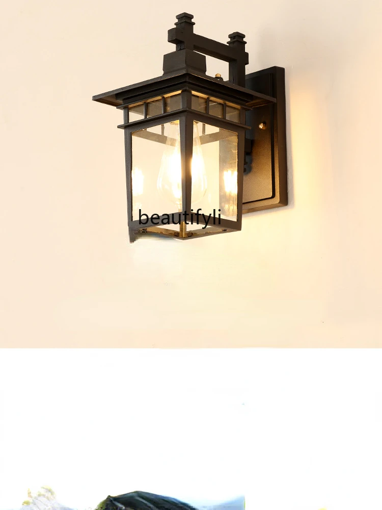 CXH Wall Lamp Waterproof Anti-Rust Lamp Garden Lamp Decorative Lighting