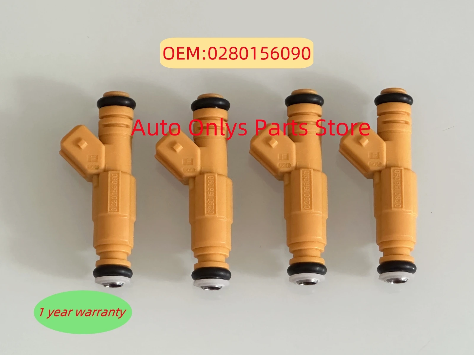 4pcs Fuel injectors Hight Quality 0280156090 93360886 For CHEVROLET CLASSIC 2004 CORSA 2005-2010 1.6L car accessories