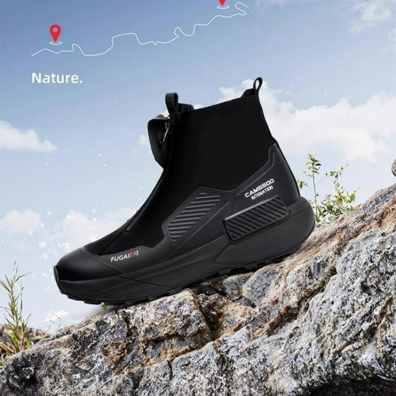Classic Brand Hiking Shoes For Men Women Black Green Trekking Shoe Couples Anti Slip Camping Shoes Unisex Brand Walking Boots