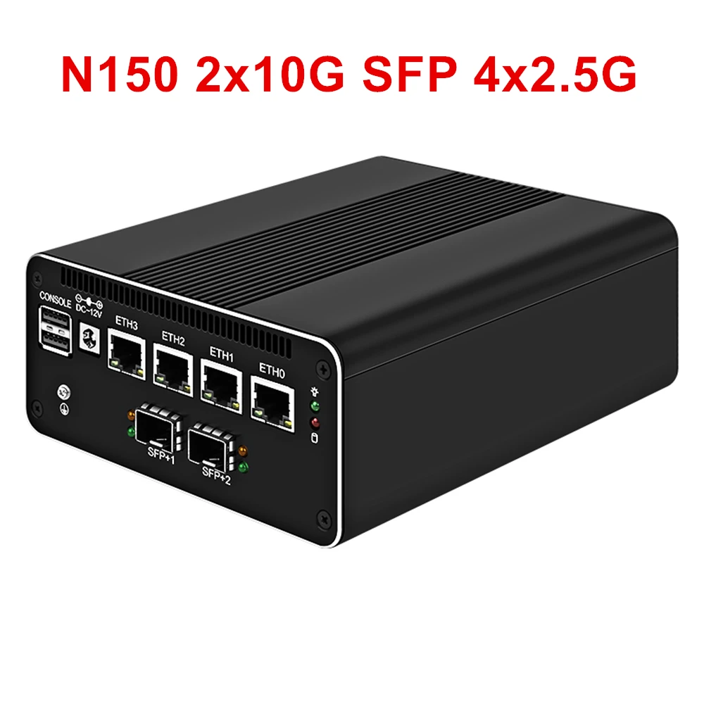 Topton Mini PC N355 N305 N100 N150 2x10G SFP+ 16GB DDR5