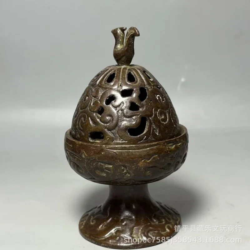 Antique-Style , Boshan , Home Indoor , Zhuque Burner, Incense, Calming Zen Ornament, Avail