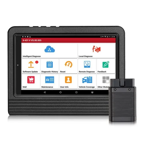 Auto OBD2 Scanner La X431 v Pro 5.0 Car Diagnostic Tools Full System ECU Coding Active Test Pk Lch X431 Pro 2 Year Update