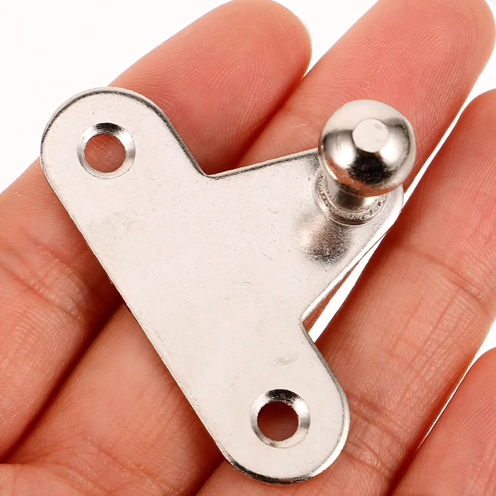 20pcs Gas Strut Mounting Brackets Iron L-Shaped Joint For Cabinets Furniture Automotive Covers Bracket System Hardware