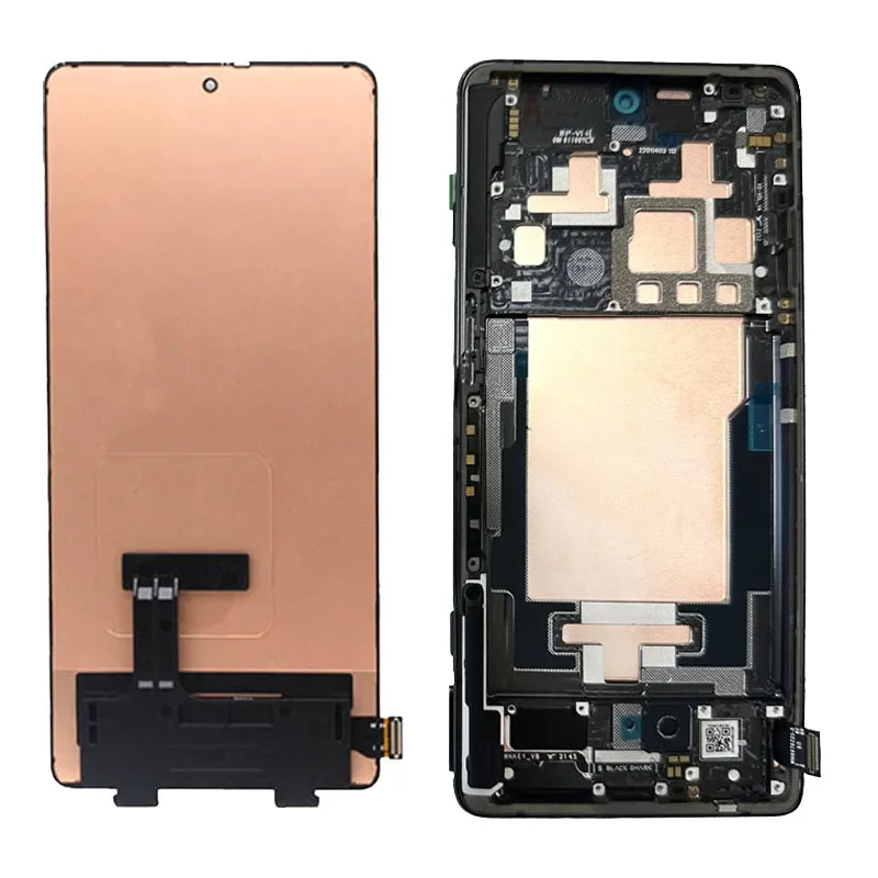 AMOLED Per Xiaomi Black Shark 5 Pro LCD SHARK KTUS-H0 Display Touch Screen Digitizer Assembly Per BlackShark 5 Pro 5Pro