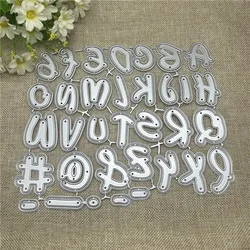 Letter Frame Background Metal Cutting Dies Stencils For DIY Scrapbooking Decorative Embossing Handcraft Die Cutting Template