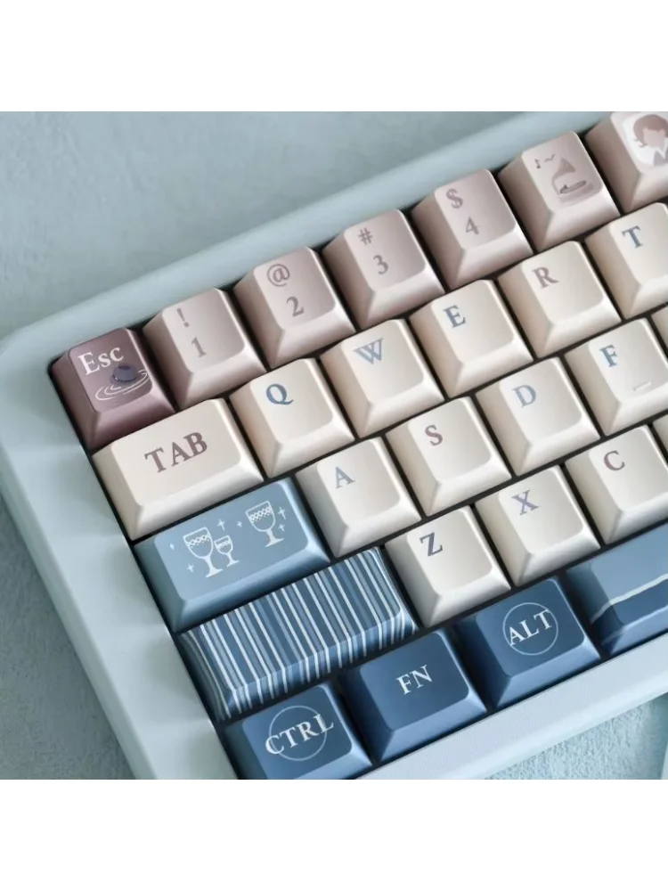 

Pianist Keycap PBT Material Sublimation Keycap Original Keycap Simple