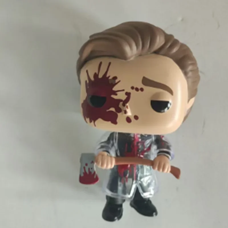 Figura Coleccionable Funko Pop de la Película American Psycho, Patrick Bateman # 942 Regular & Chase Versión Bloody, Juguetes para Fanáticos del Horror, Regalo