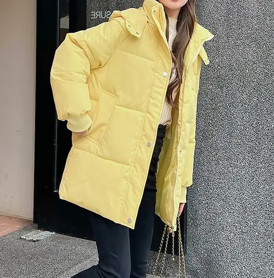 2025 Winter New Style Loose Cotton Coat and Thick Breaded Jacket