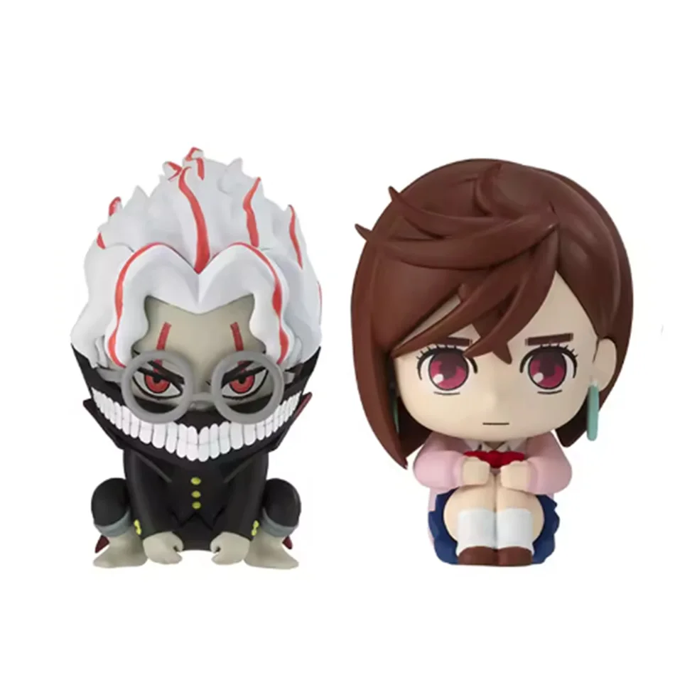 

Dandadan Anime figurines Highway Granny Ayase Momo Okarun Dan Da Dan Q edition cute Action Figure Model Car decoration doll toy