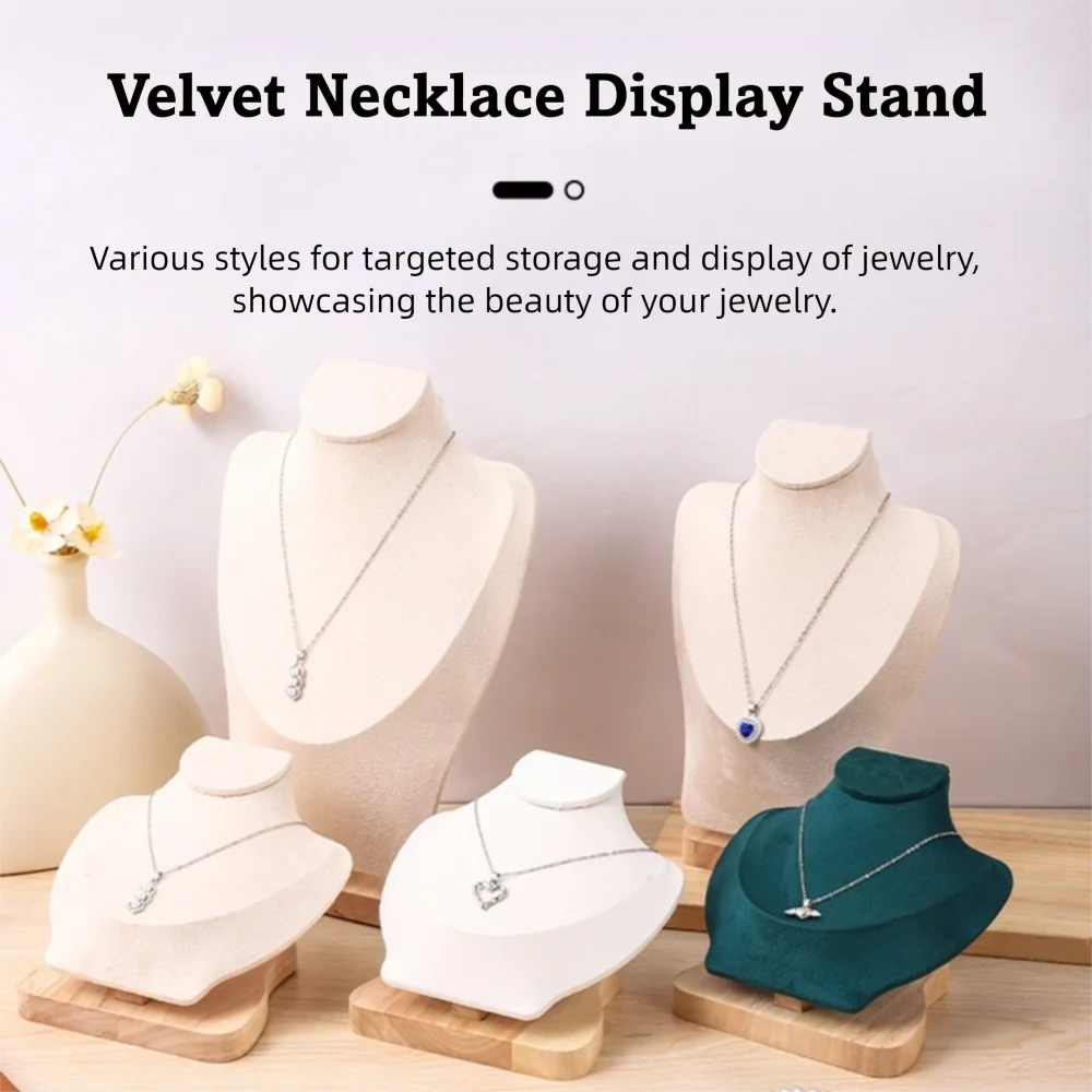 New Multifunctional Necklace Display Exhibition Light Luxury Showcase Props Jewelry Storage Rack Boutique Shop