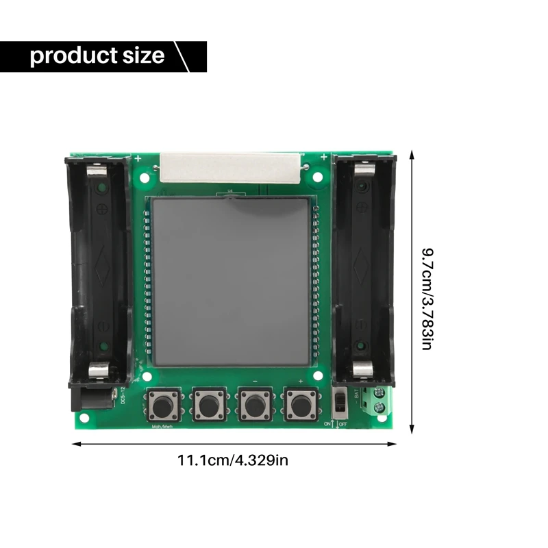 Testeur d'outil de mesure de haute précision, Tech True Capacity, Mah, Mwh, 1 Pc