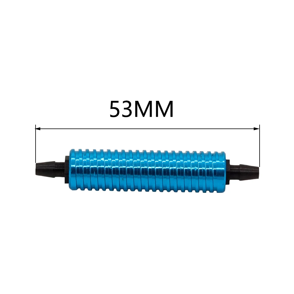 HSP 80119 Fuel Tank Air Cooler Back Pressure for 1/8 1/10 Model RC Nitro Car Hpi Savage Revo Buggy Nitro Car