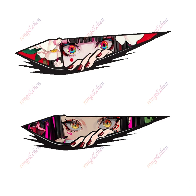 

Funny Car Sticker Look At JDM Girl for Car Motorcycle Racing Helmet Laptop Trunk Body Car Window Surfboard Waterproof PVC Decals