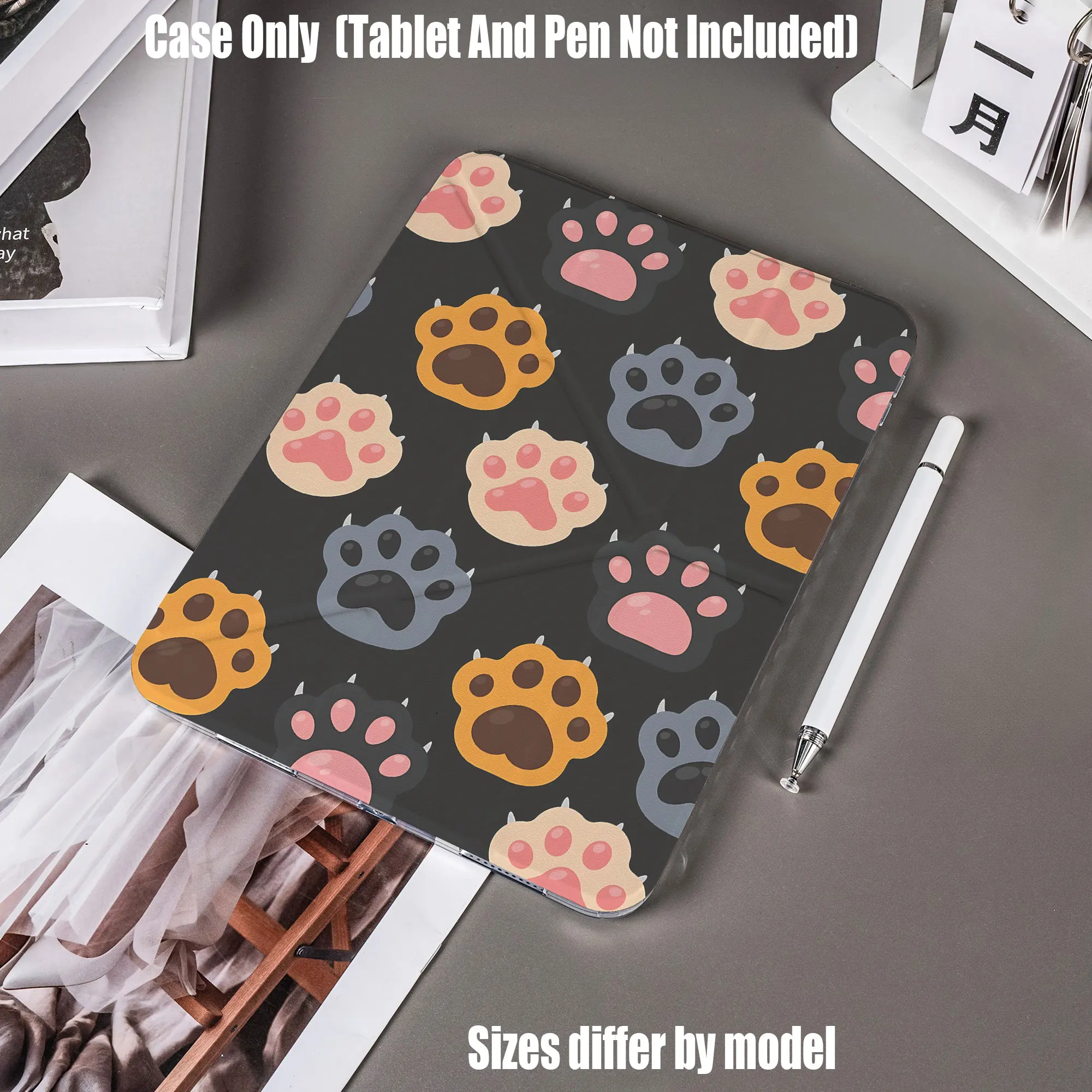 Slim Fit Premium TPU Tablet Cover, Shockproof Durable Lightweight Protective Case for iPad Samsung Huawei Honor Redmi Xiaomi