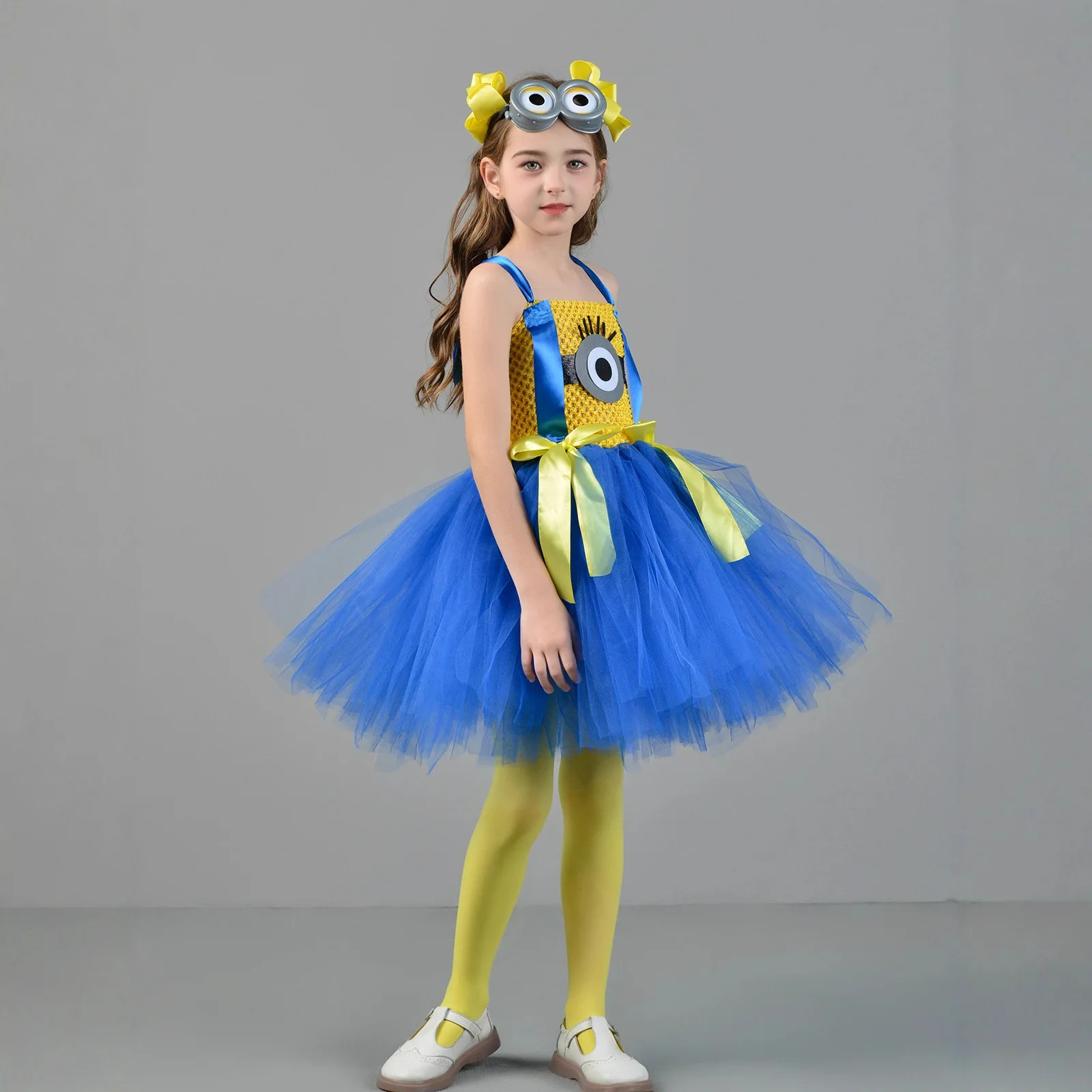 Despicable Daddy Minions cosplay costume Halloween children's party stage perfo… - Image 4