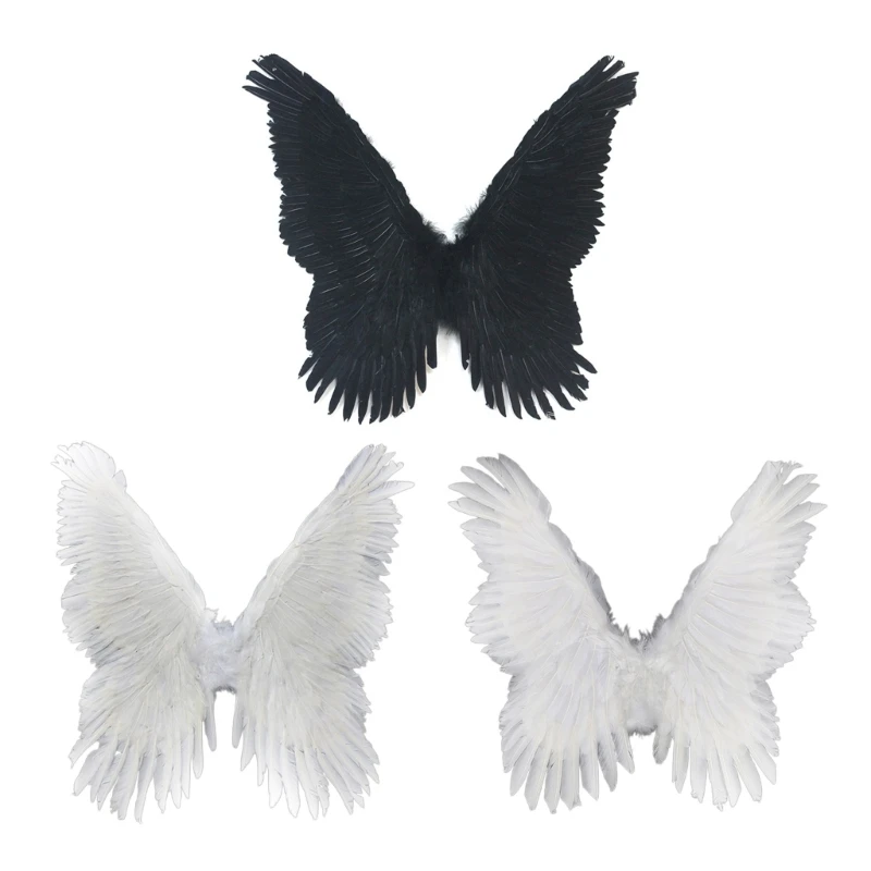 

Angel Wings Halloween-Cosplay Wings Costumes Stage Performances Angel Costume Accessories Devils Wings Adult Kid