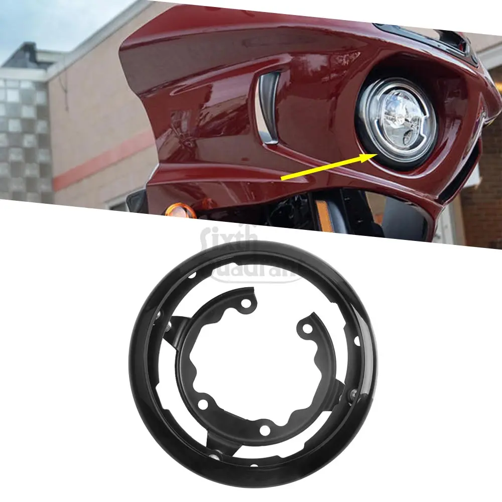 

1 комплект монтажных кронштейнов для фар для мотоцикла Harley Softail Low Rider ST FXLRST 2022-2025, El Diablo FXRST 2022