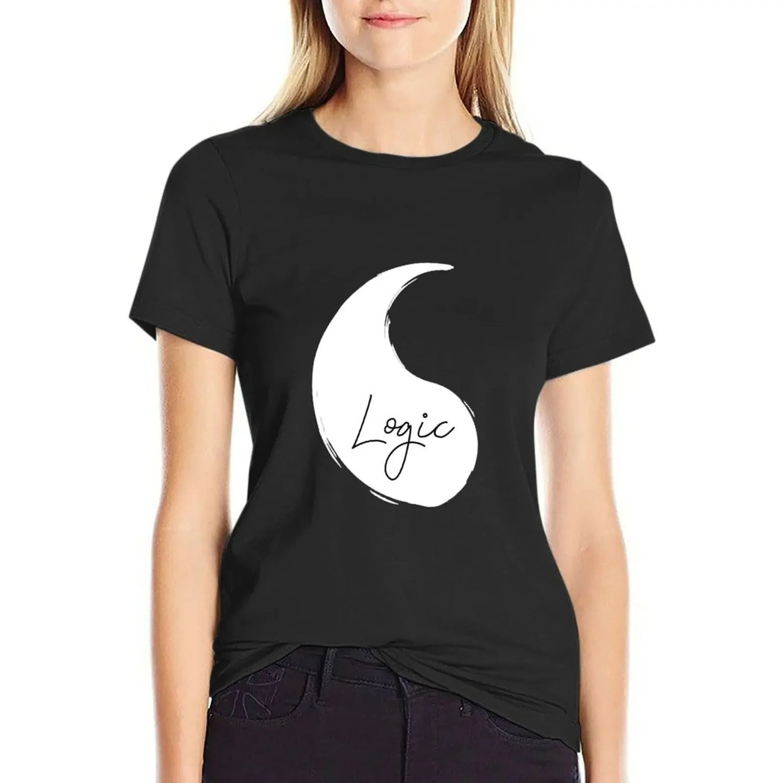 

White Ajah T-Shirt korean fashion summer clothes customs Women t shirt