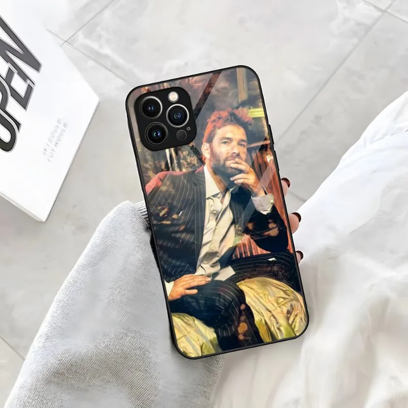 Actor Antony Starr Phone Case For IPhone 14 Pro 12 15 13 11 Mini XS XR Max 8 7 6 Plus SE 2020 Glass Luxury Back Cove