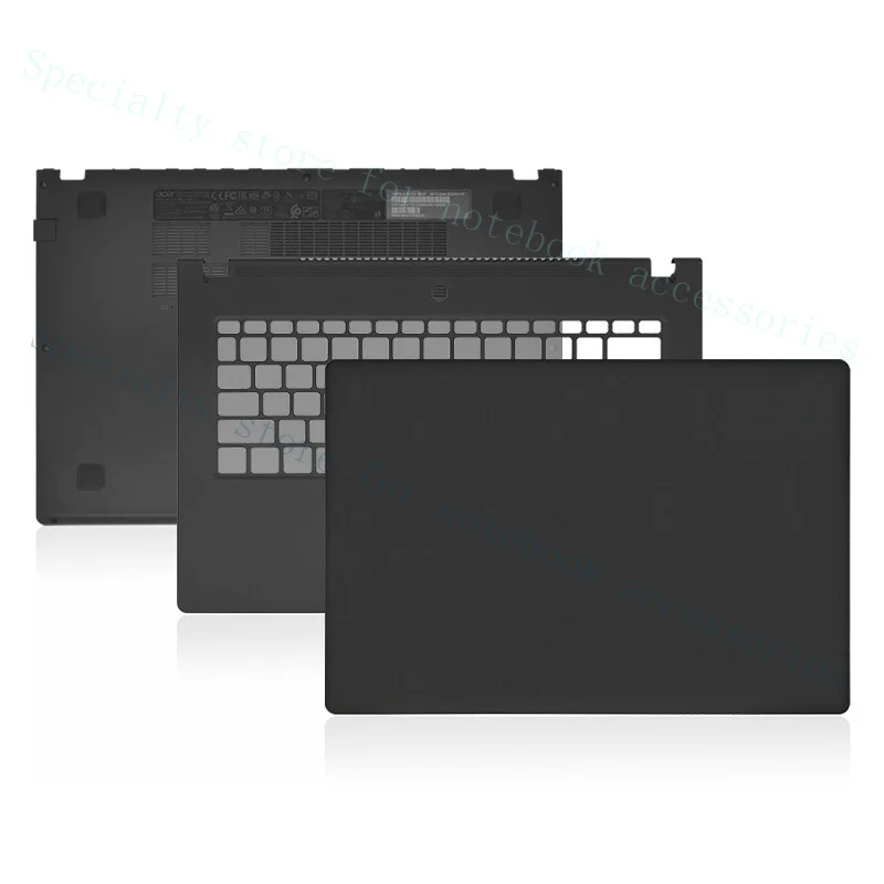 

Корпус A+ для Acer TravelMate P614 N18P6 TMP614: верхняя крышка, подставка для рук, нижняя часть корпуса.