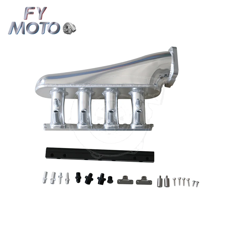 Intake Manifold for v-w MK4 TT 1.8T with Fuel Rail Kit LEFT DIRECTION STOCK