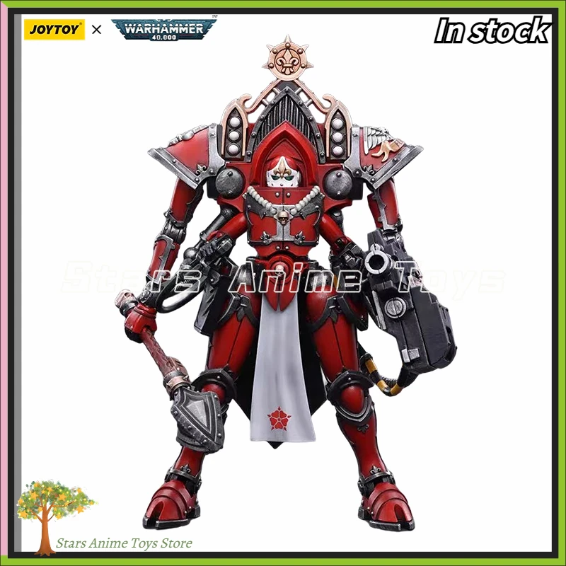 

JOYTOY 1/18 Action Fiqure Warhammer 40000 Adepta Sororitas Paragon Warsuit Sister Merewal Model