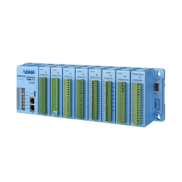 Advantech ADAM-5000/TCP Remote I/O Modules Ethernet-based data acquisition control system