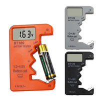 BT189 Ultra-small Battery Tester 9V LCD Digital Display Home Power Bank Detector Battery Tester Power Bank Detector Tool