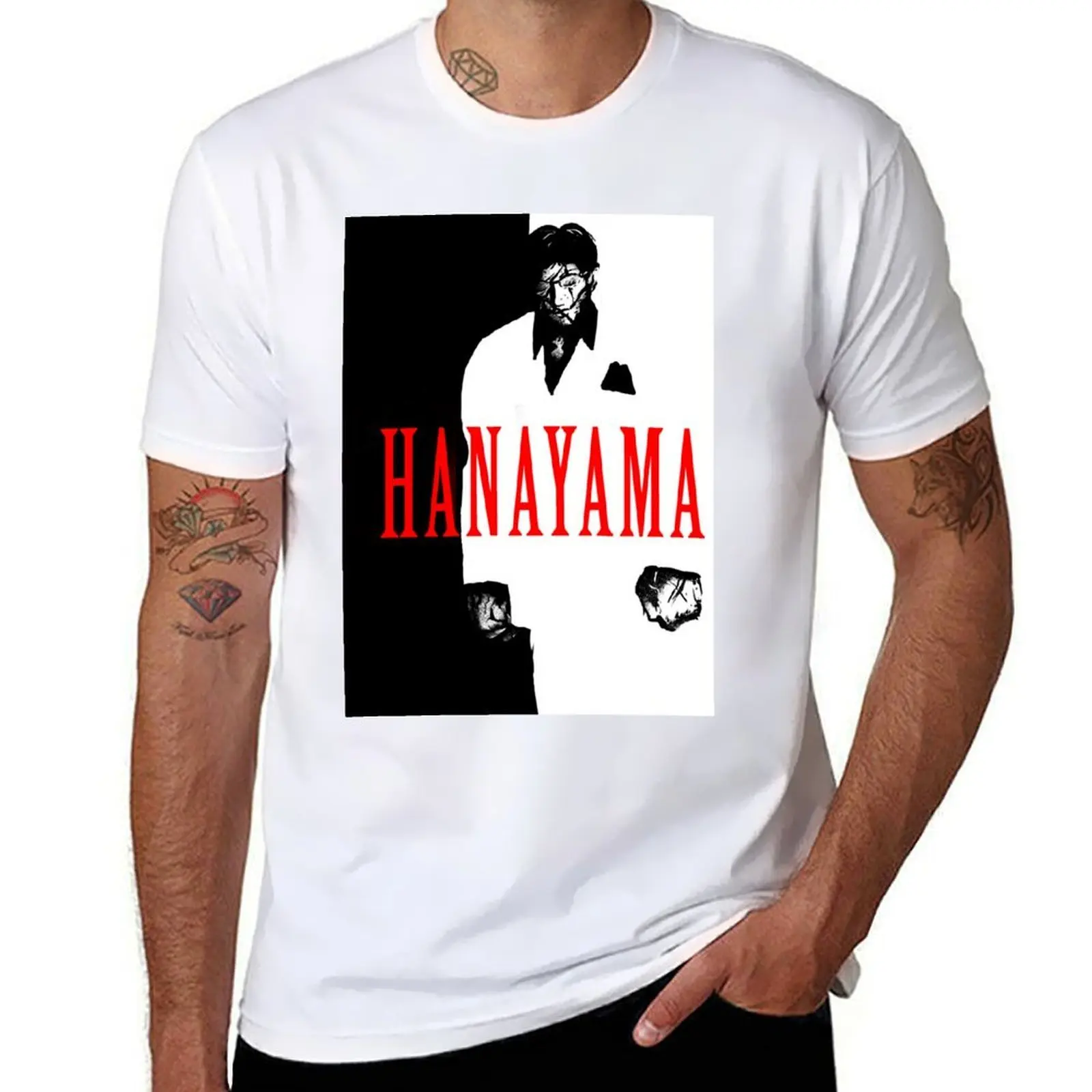 

Scarface Hanayama T-Shirt t shirt man plain t shirts for man pack white t shirts for man cotton T-shirt