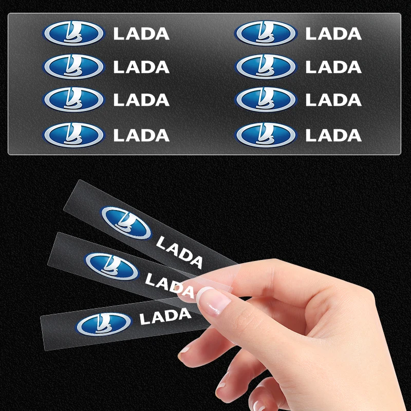 Car Interior Sticker Central control Decals Emblem Badge Car Styling For Lada VESTA Niva Kalina Priora Granta Largus Vaz Samara