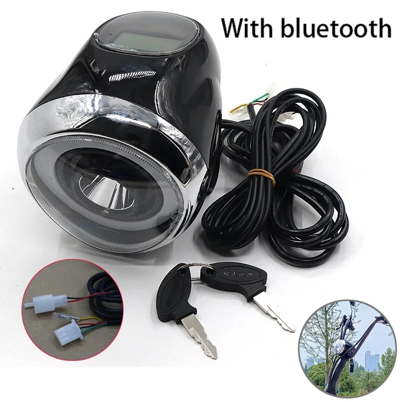 Electric Scooter Meter Headlight Bluetooth Headlight Battery Display CItycoco Electric Scooter Harley Electric Scooter Universal