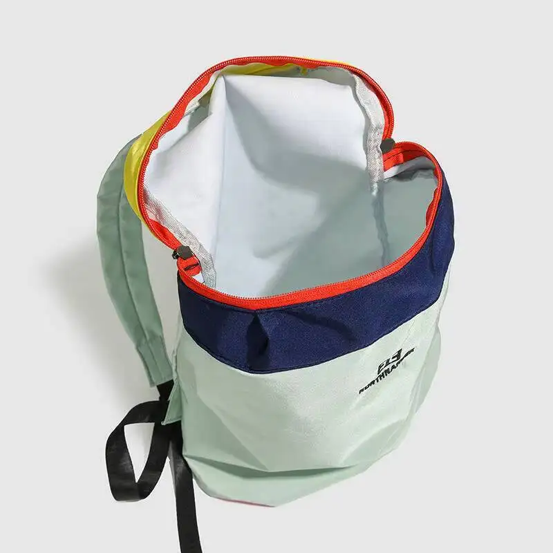 배낭 방수 나일론 지퍼 디자인 조절 가능한 스트랩 일상 통근 여행을 위한 대용량 캐주얼 통근 여행 야외